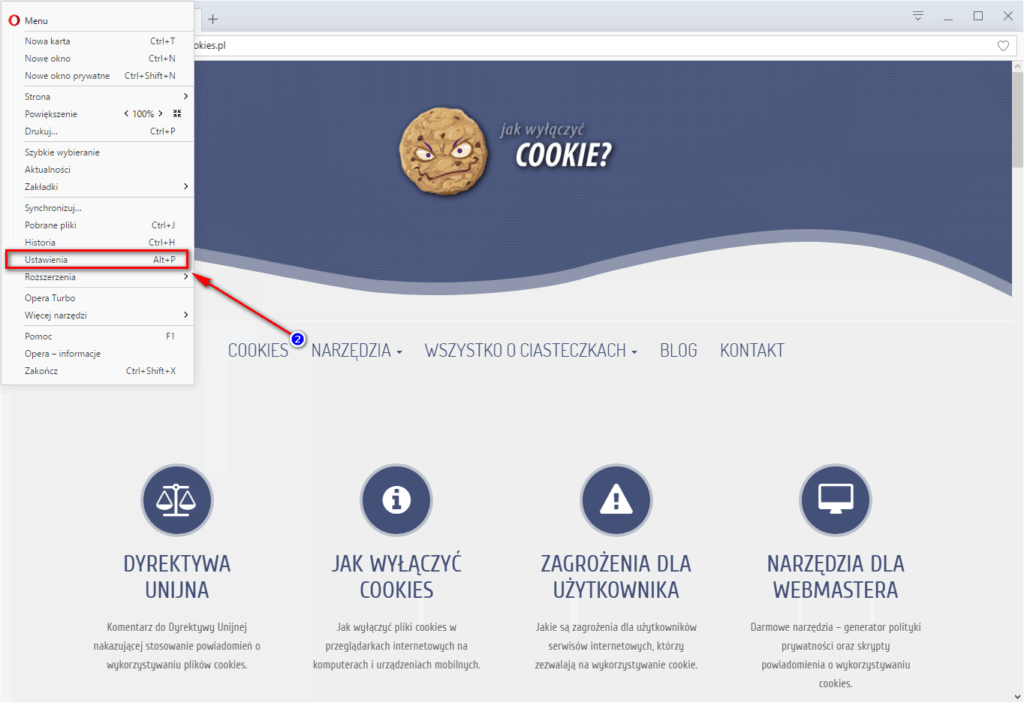 Jak wyłączyć pliki cookies - Reset2 producent oprogramowania